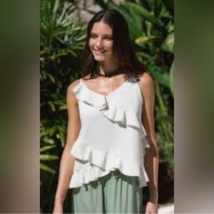 H&M Ruffle Tank